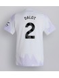 Manchester United Diogo Dalot #2 Vieraspaita 2025-26 Lyhythihainen